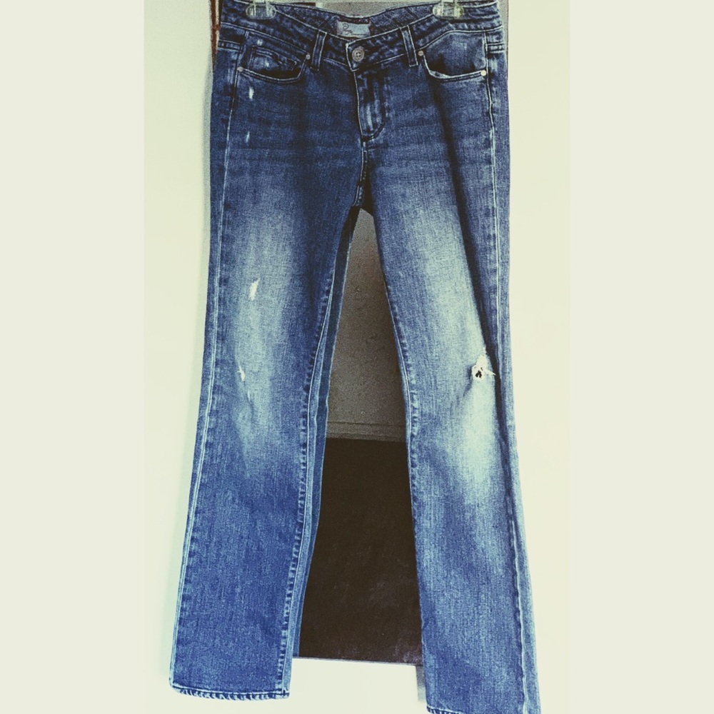 Preowned Paige Jimmy Jimmy’s bootleg low/mid rise jeans 27 women